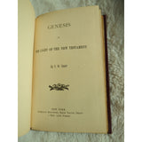 Genesis In The Light Of The New Testament F W Grant Circa 1900s Loizeaux HC Vtg