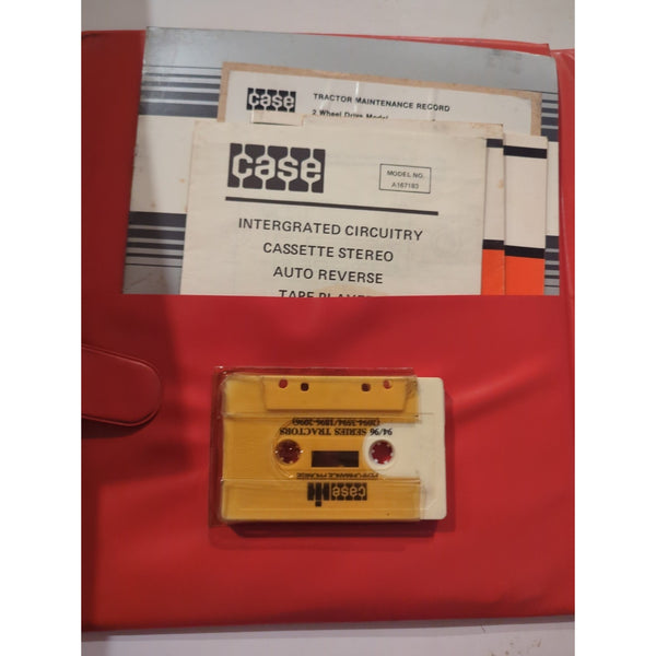 Case IH 94 Series Ag Tractor Binder Manuals Brochures Warranty Cassette More