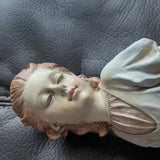Rare Home Interiors Elana and Scooter Porcelain Statue #12240 13” Tall 2004