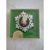 Hallmark Twirl About Snowflake Santa Claus Christmas Vintage 1979 Ornament