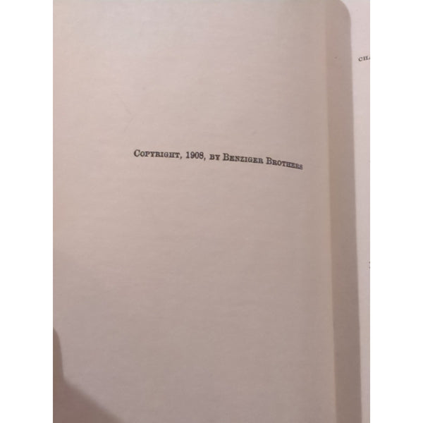 The Shadow of Eversleigh Jane Lansdowne HC 1913 Vtg Benziger Brothers