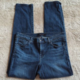 J Brand Darker Wash Mid Rise Maude Skinny Blue Jeans Size 29