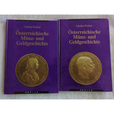 Osterreichische Munz-und Geldgeschichte Austrian Numismatics HC 2 Vols 1994 Vtg