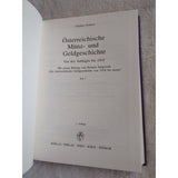 Osterreichische Munz-und Geldgeschichte Austrian Numismatics HC 2 Vols 1994 Vtg