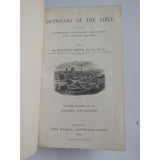 Dictionary of The Bible by Smith 1863 Leather 3 Volumes Geography Antiquities HC