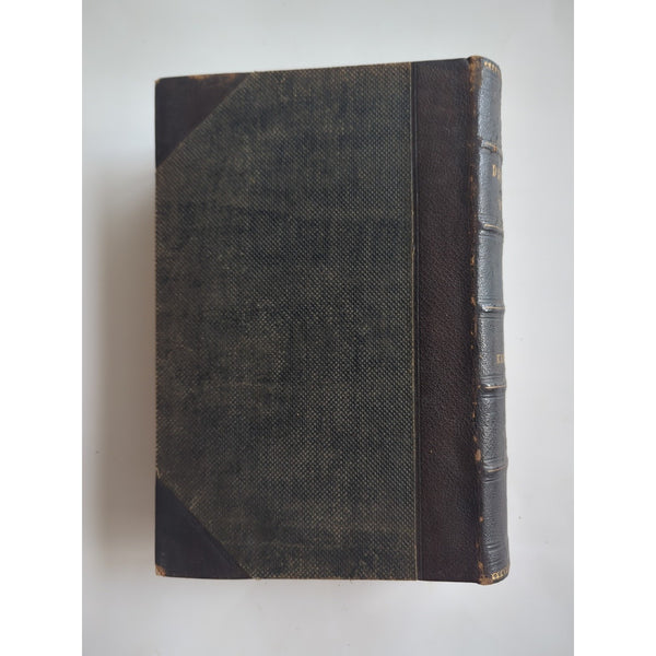 Dictionary of The Bible by Smith 1863 Leather 3 Volumes Geography Antiquities HC
