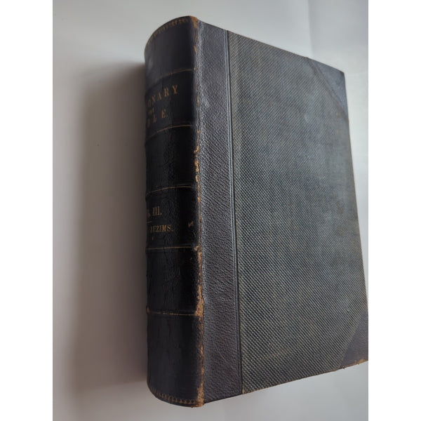 Dictionary of The Bible by Smith 1863 Leather 3 Volumes Geography Antiquities HC