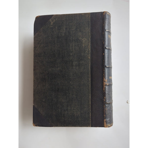 Dictionary of The Bible by Smith 1863 Leather 3 Volumes Geography Antiquities HC