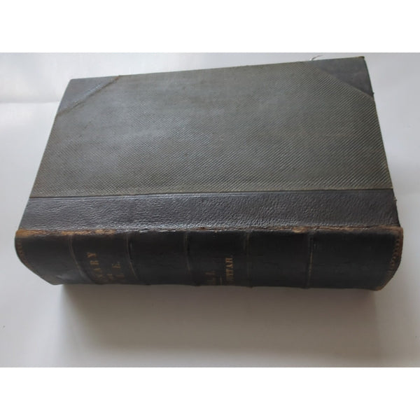 Dictionary of The Bible by Smith 1863 Leather 3 Volumes Geography Antiquities HC