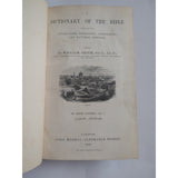 Dictionary of The Bible by Smith 1863 Leather 3 Volumes Geography Antiquities HC