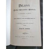 Dejiny Cesko-Národniho Hrbitova V Chicagu Illinois, Od Jeho Zalozeni 1877 HC