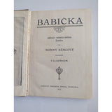 Babicka By Bozena Nemcova 1916 HC Antique Narodni Tiskarna Zivota Czech