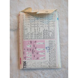 VTG 1967 Simplicity 7204 Misses Jacket Skirt Pants Suit Pattern Size 12 CUT