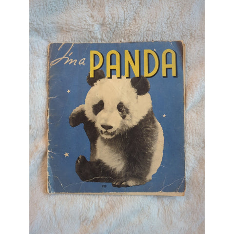 1938 I'M A PANDA The Story of the Baby Giant Panda Whitman Publishing Rough Cond