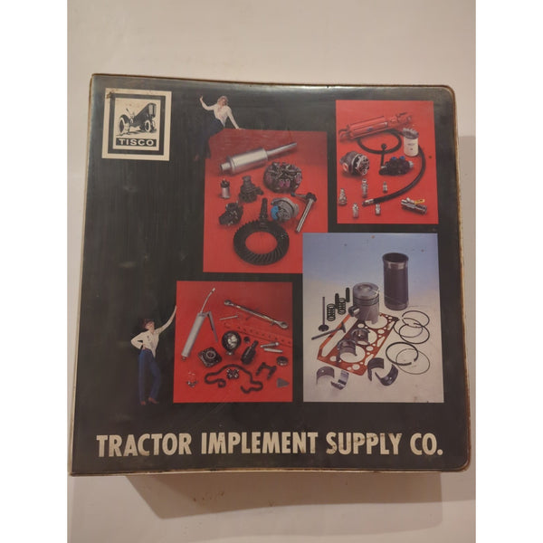 Tisco Tractor Implement Supply Co Price List Tractor Parts List Binder  Vtg