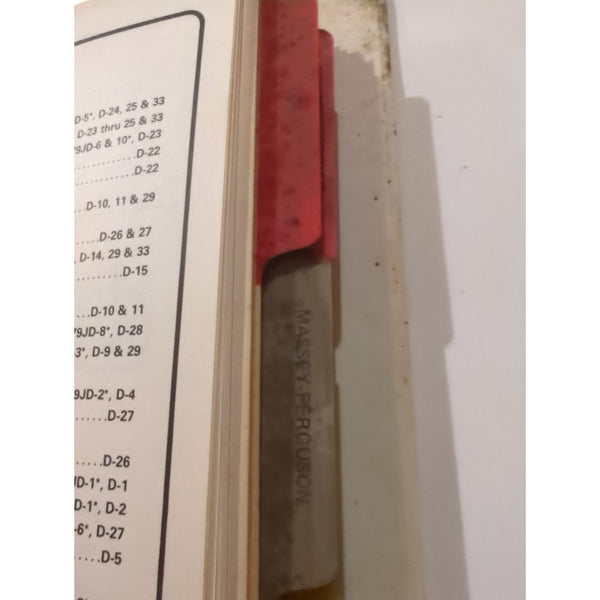 Tisco Tractor Implement Supply Co Price List Tractor Parts List Binder  Vtg