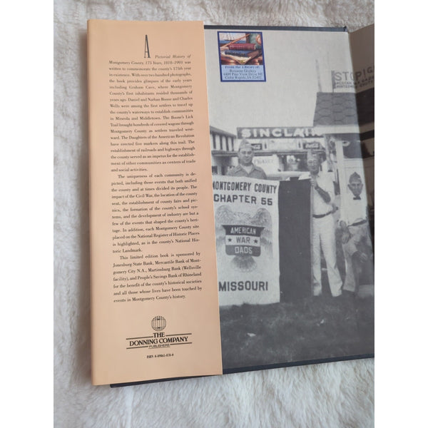 A Pictorial History of Montgomery County 1993 HC DJ Vtg Auchly Barker Rodgers