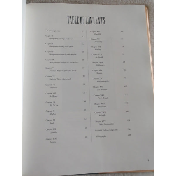 A Pictorial History of Montgomery County 1993 HC DJ Vtg Auchly Barker Rodgers