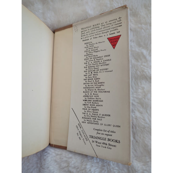 Now Voyager Olive Higgins Prouty 1943 Triangle Books Film Tie-In Ed HC DJ Vtg