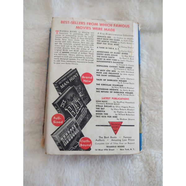 Now Voyager Olive Higgins Prouty 1943 Triangle Books Film Tie-In Ed HC DJ Vtg