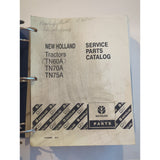 New Holland TN60A TN70A Tractors Service Parts Catalog Complete Binder