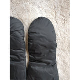 Vintage Black Alaska Wear Leather Mittens Size L Cowhide Soft Durable Usa Made