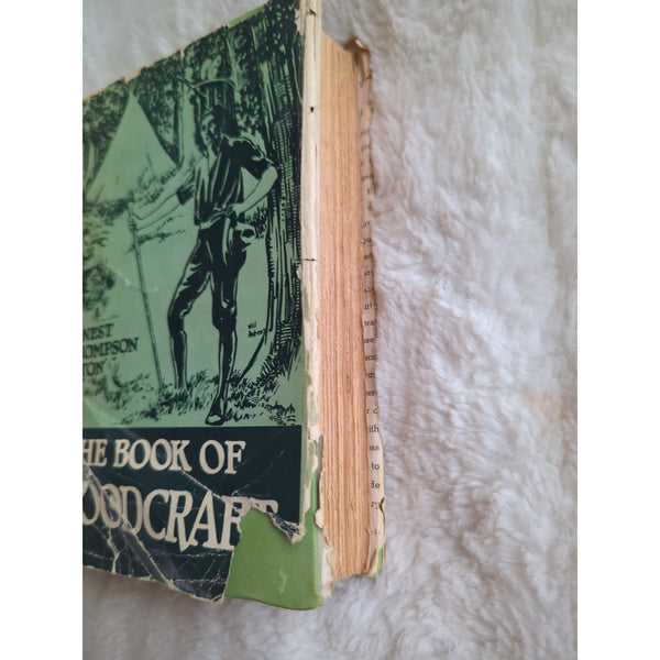 The Book Of Woodcraft Ernest Thompson Seton HC DJ 1921 Woodcraft Indians Scouts
