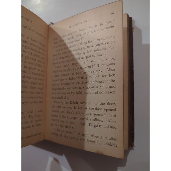 1887 Circa Alice’s Adventures in Wonderland Lewis Carroll Tenniel Illustrated HC