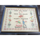 Rare VTG 1960s “Cross Stitch Sampler” Bucilla Creative Needlecraft Kit #1891