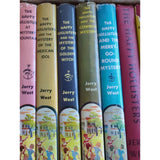 Happy Hollisters 32 Book Set Lot Hardcover Most With DJ Jerry West Doubleday Vtg