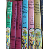 Happy Hollisters 32 Book Set Lot Hardcover Most With DJ Jerry West Doubleday Vtg