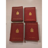 THE TUDOR SHAKESPEARE Collection Rough Cond Red Leather Macmillan 34 Vols Vtg