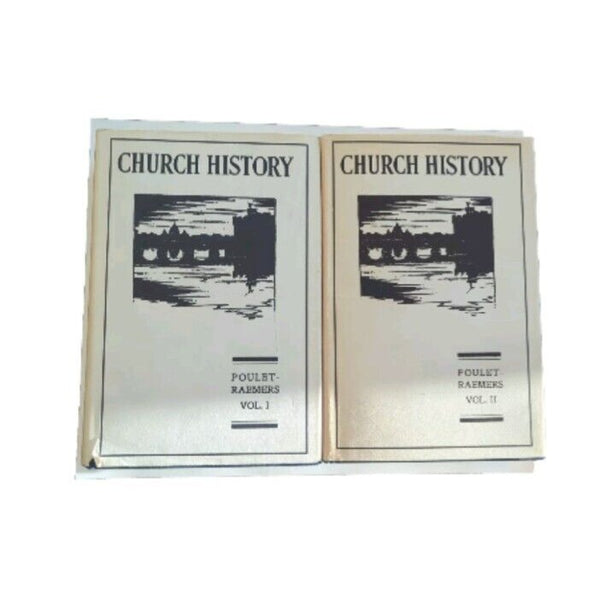 A History of the Catholic Church Poulet Raemers 2 Vol Set HC DJ Vtg 1961 1957