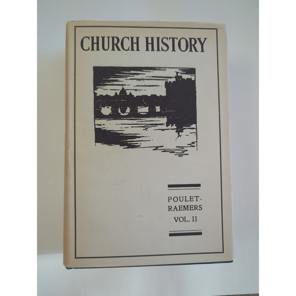 A History of the Catholic Church Poulet Raemers 2 Vol Set HC DJ Vtg 1961 1957
