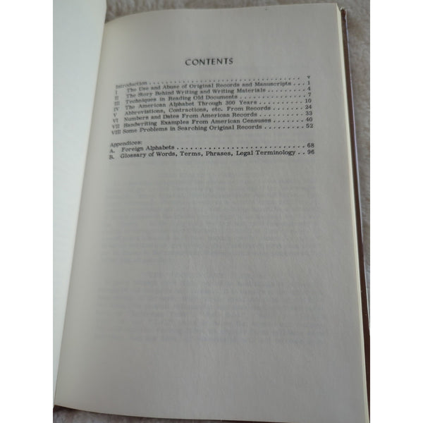 The Handwriting of American Records For a Period of 300 Years  Kay Kirkham 1981
