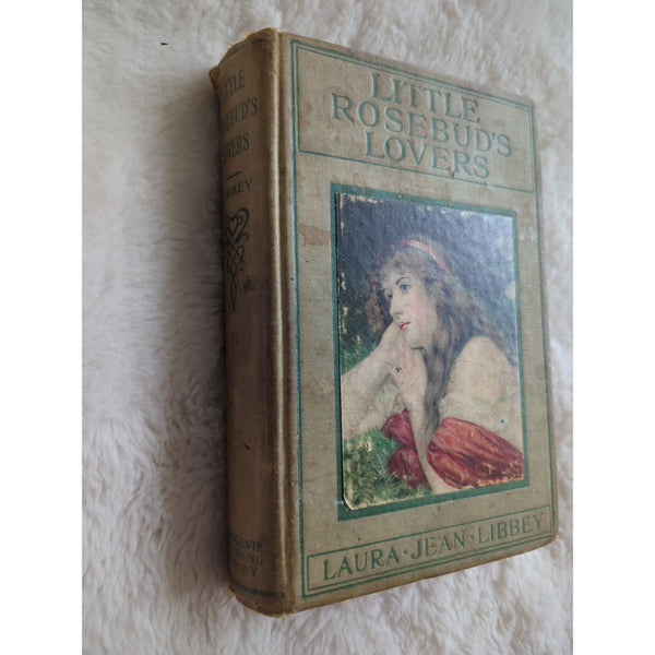 Little Rosebud's Lovers By Laura Jean Libbey 1886 Hardcover Antique Book Vtg