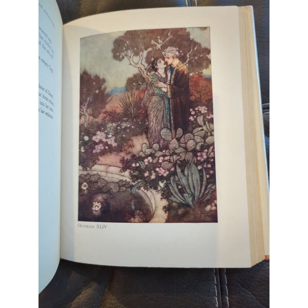 Rubaiyat of Omar Khayyam Edward Fitzgerald HC DJ Illustrated Edmund Dulac 1932