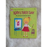 Katy’s First Day A Going To School Story 1962 Tell-A-Tale Vintage Whitman HC
