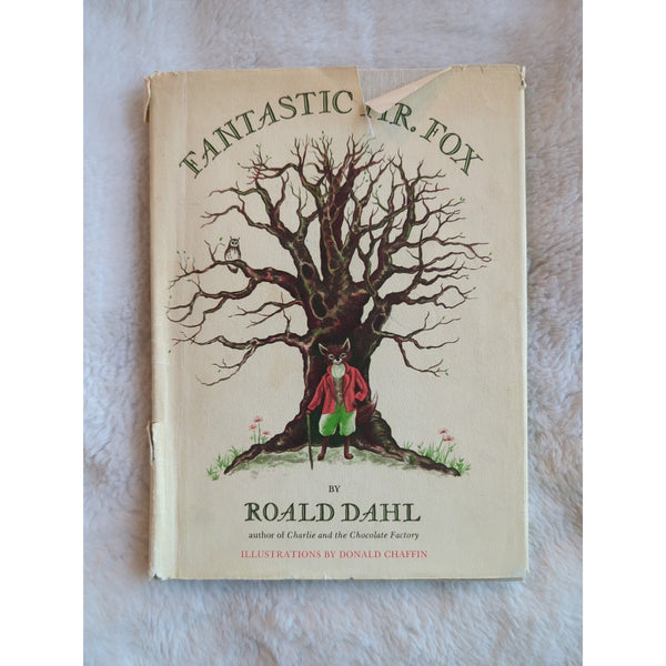 ROALD DAHL Fantastic Mr. Fox  Knopf 1970 FIRST EDITION STATED HC DJ Vtg Chaffin