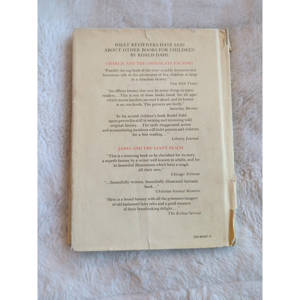 ROALD DAHL Fantastic Mr. Fox  Knopf 1970 FIRST EDITION STATED HC DJ Vtg Chaffin