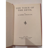 THE VOICE OF THE DEVIL By G. Campbell Morgan HC Vtg Fleming H Revell Company