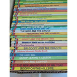 Lot of 62 Disney HC Books Wonderful World of Reading Lot Of Classics Vtg 1980s