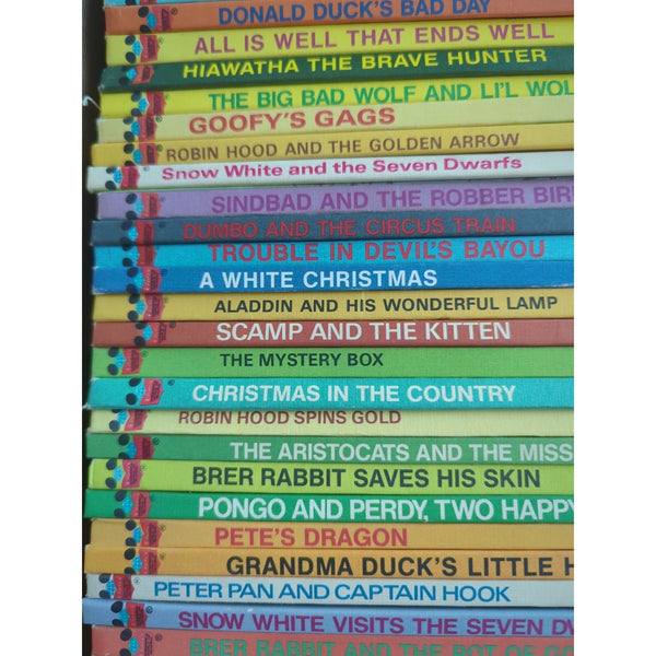Lot of 62 Disney HC Books Wonderful World of Reading Lot Of Classics Vtg 1980s