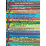 Lot of 62 Disney HC Books Wonderful World of Reading Lot Of Classics Vtg 1980s