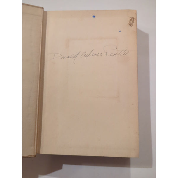 Flowering Earth by Donald Cole Ross Peattie HC Signed By Author 1939 Vtg 1st Ed