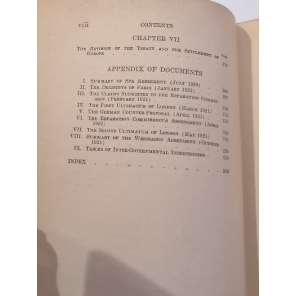A Revision of the Treaty.John Maynard Keynes HC 1922 Vtg Harcourt Brace 1st Ed