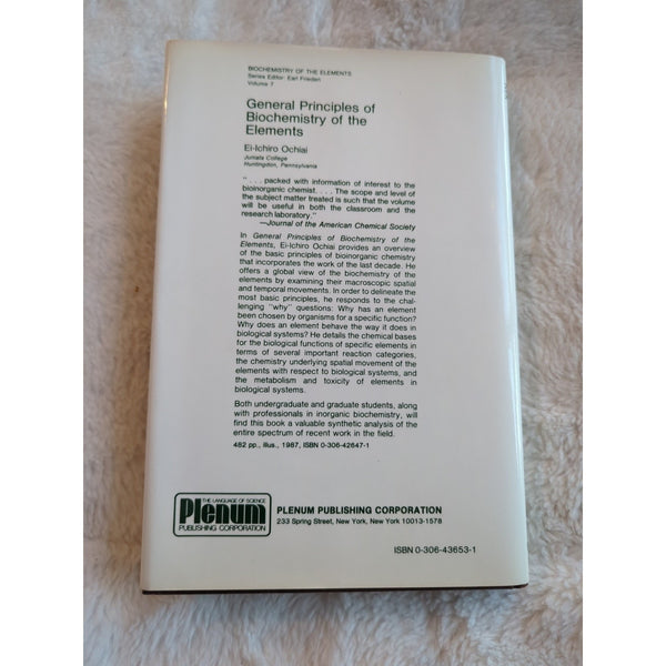 Biochemistry of the Elemental Halogens and Inorganic Halides Kenneth L Kirk HC