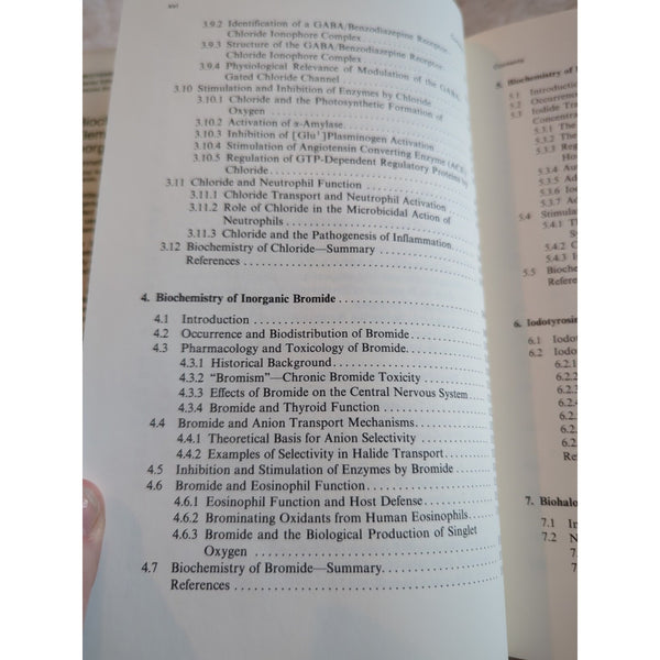 Biochemistry of the Elemental Halogens and Inorganic Halides Kenneth L Kirk HC