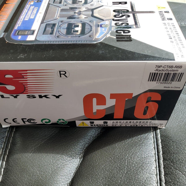 FlySKY FS 6CH 2.4G FS-CT6B RC Transmitter & Receiver Remote Controller 6 Channel