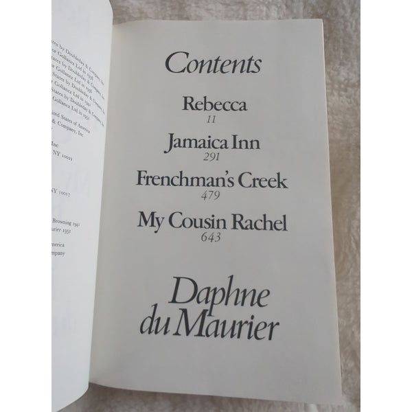 Daphne Du Maurier Jamaica Inn Creek Rachel Rebecca HC DJ Octopus Heneimann Vtg